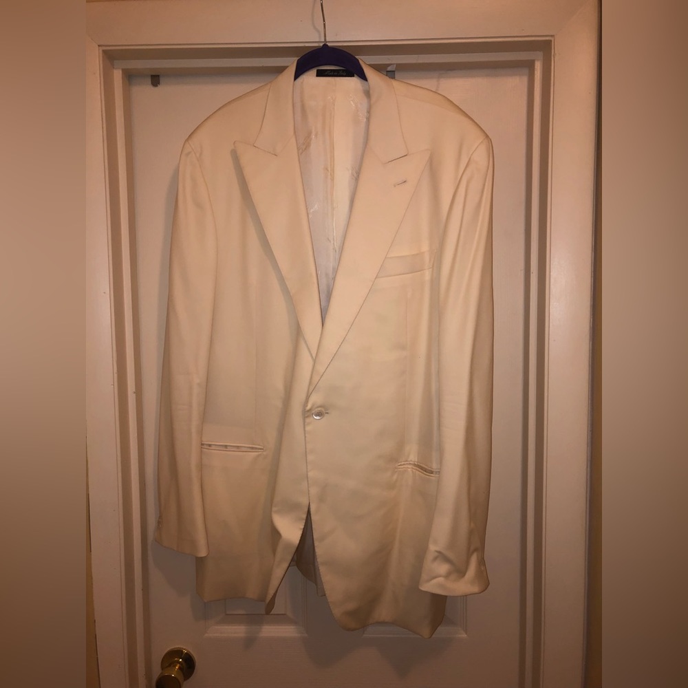 Cream dinner jacket